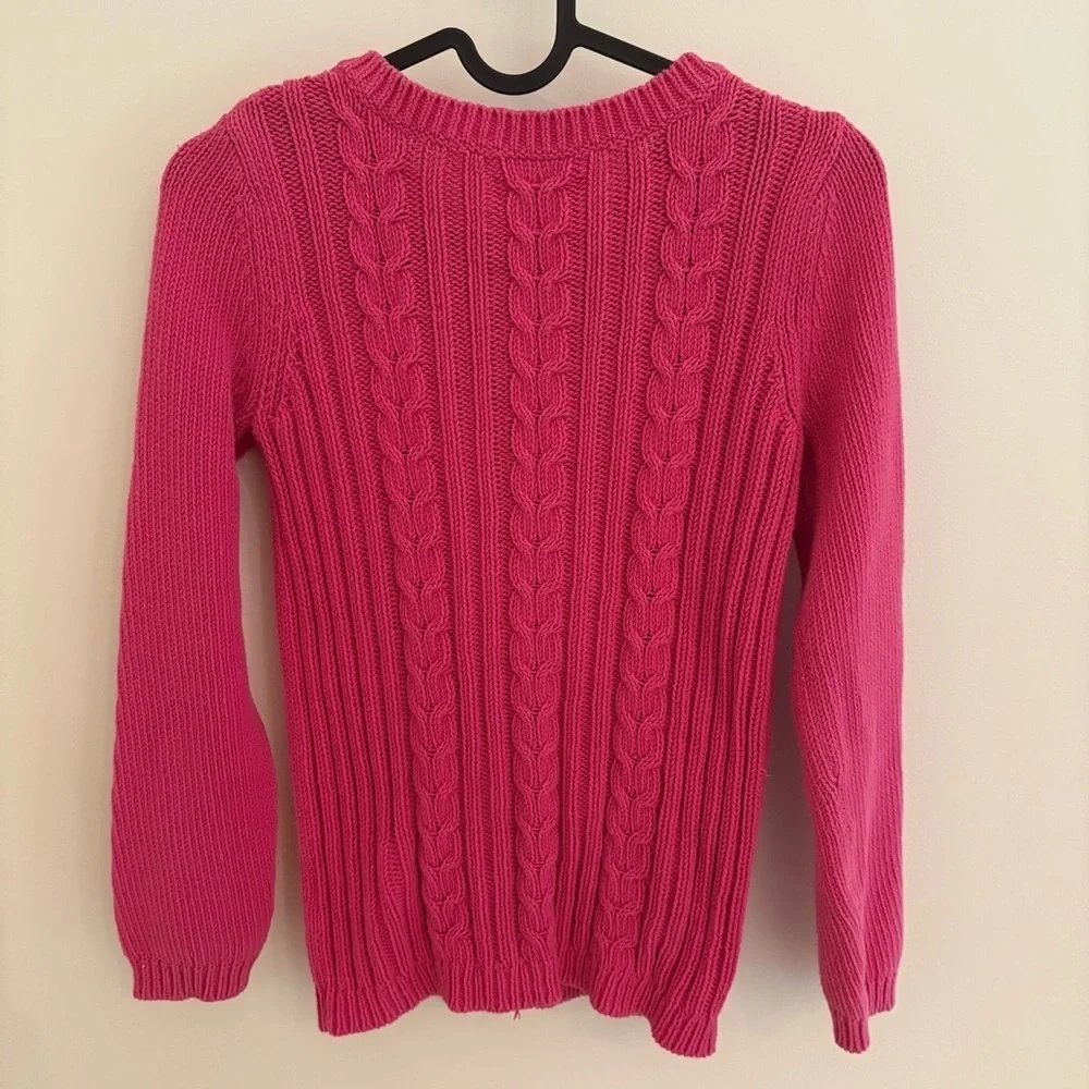 Garnet Hill Kids Cabled Zip Up